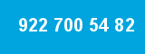 922 700 54 82